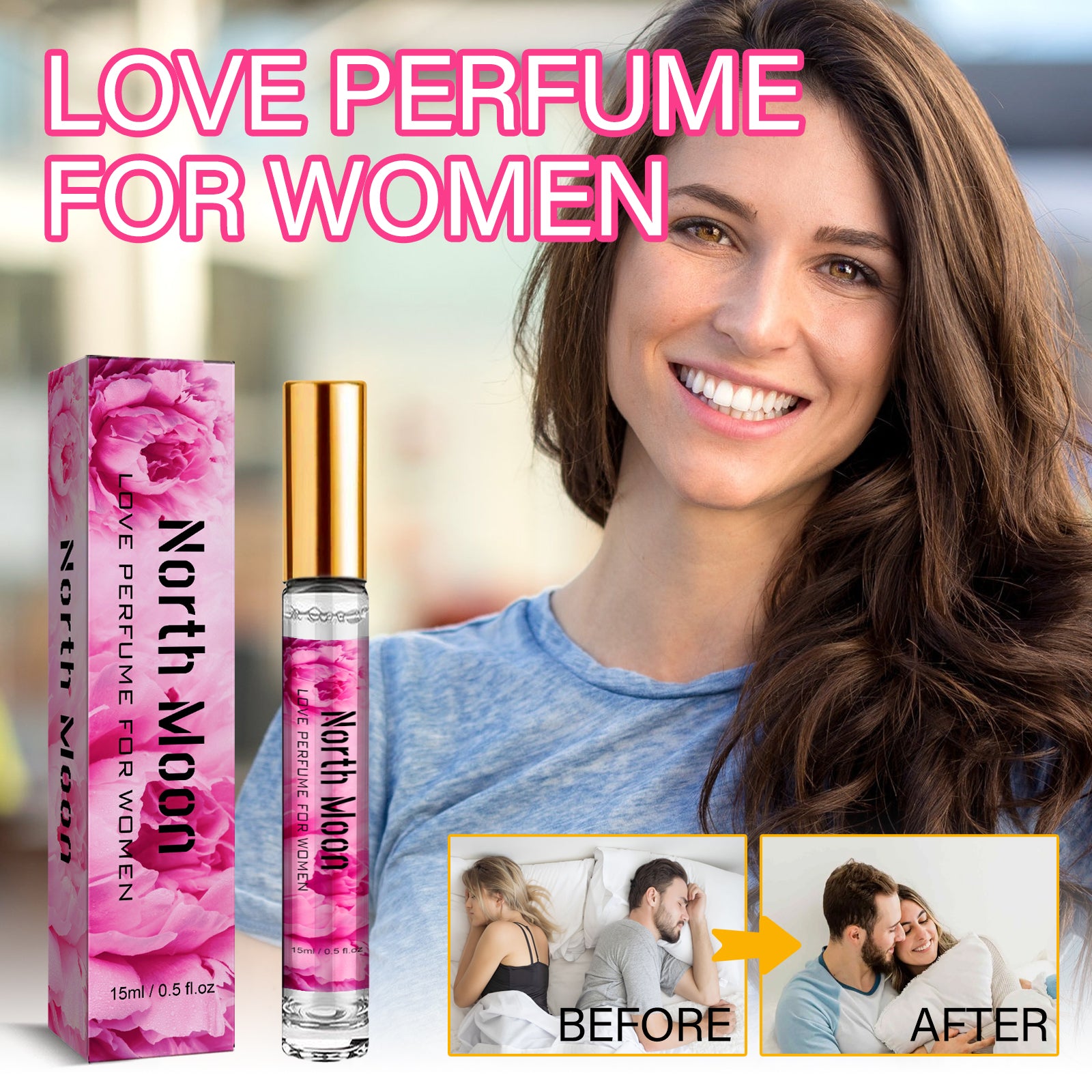 Parfum Femme Love Niche — Fragrance Douce & Naturelle, Charme & Longue Tenue